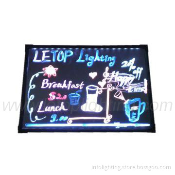 Factory direct sales  light led light/led writing board/led bill board